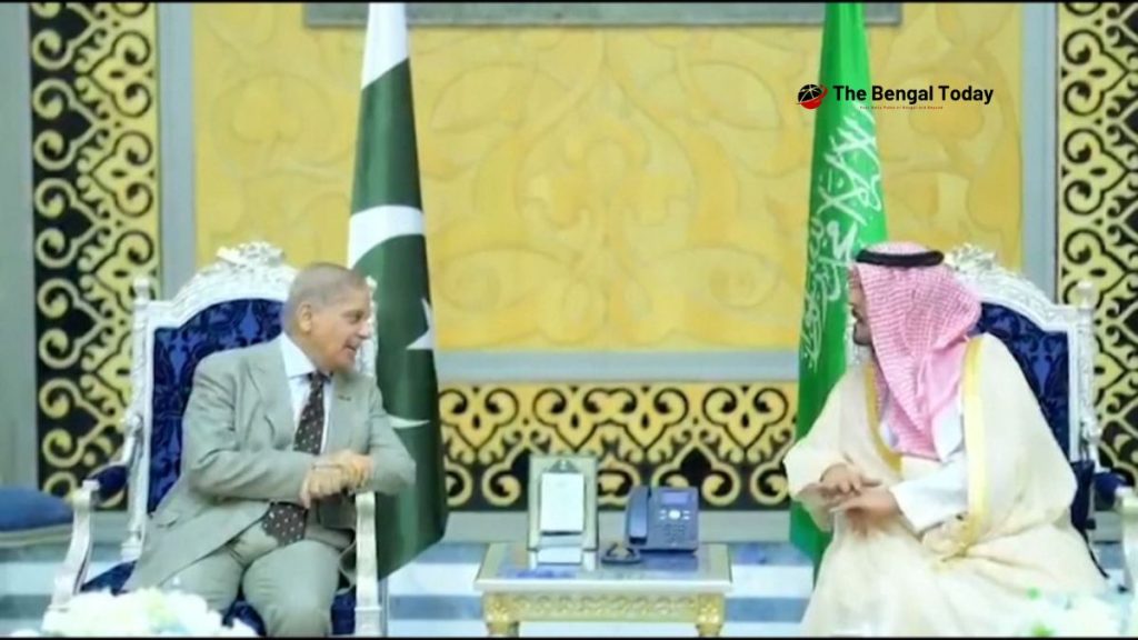 Pakistani PM Shehbaz Sharif in Saudi Arabia to boost bilateral ties and investment.