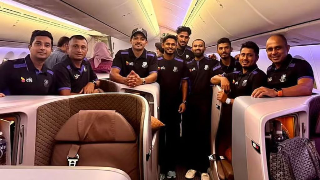 Bangladesh Test team on tour of Australia after 23 years.