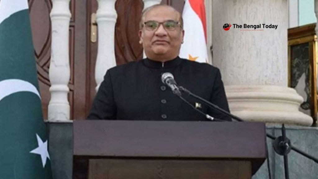 Fire at Pakistani High Commissioner’s residence in Gulshan: Diplomat and family hospitalized.