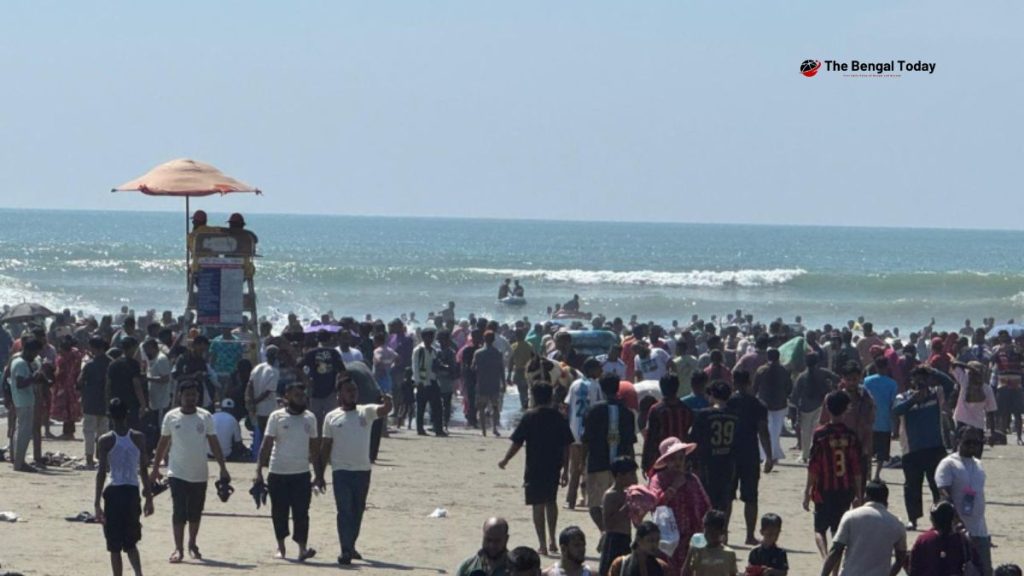 Influx of tourists in Cox’s Bazar during the extended holiday