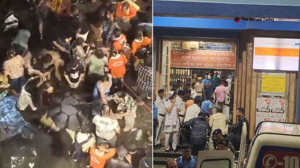 19 people die in a stampede at a Kolkata pandal